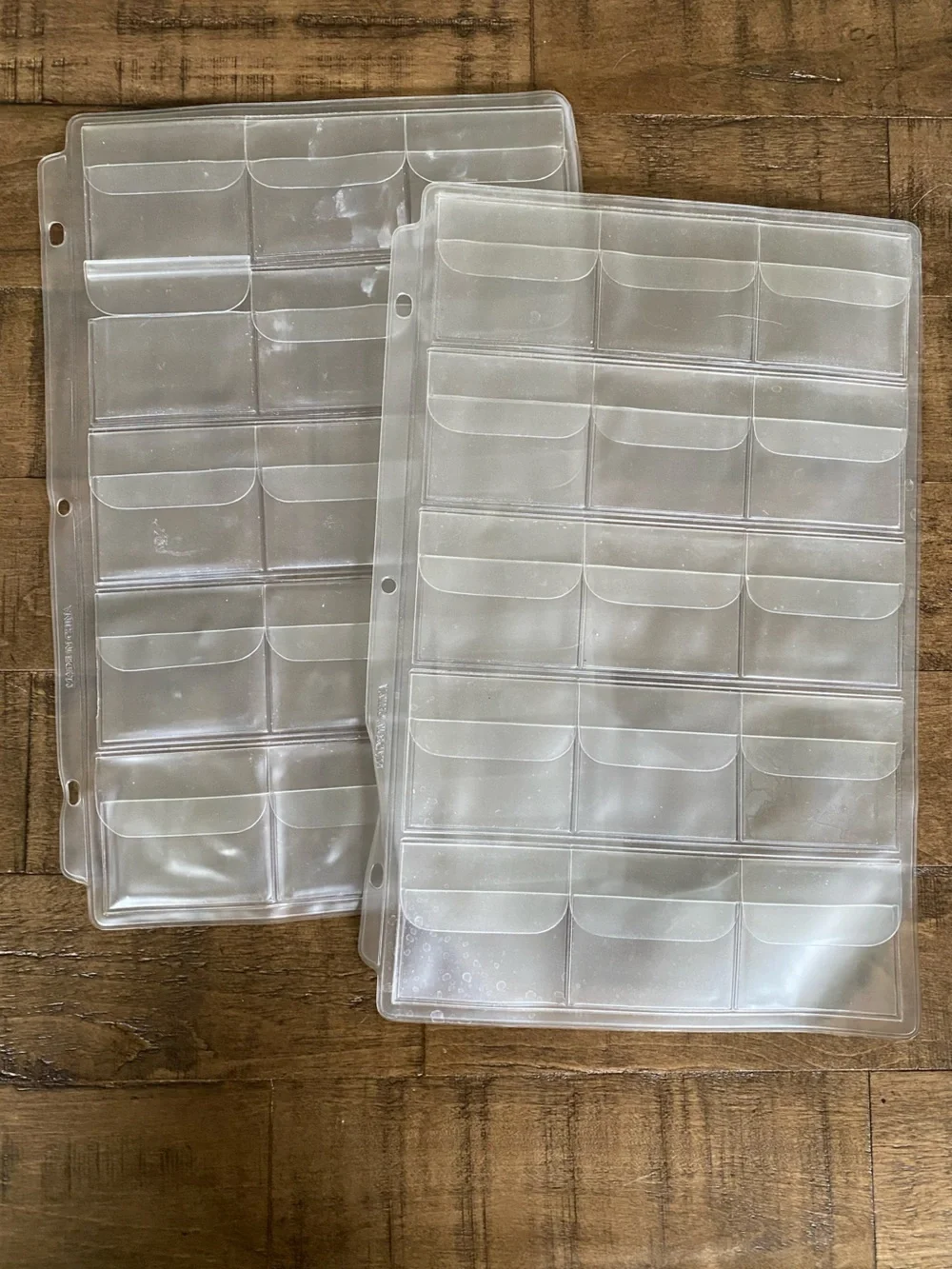 Lot of 10 Mary Kay consultants sample pages for zipper binder 8” x 12.5”